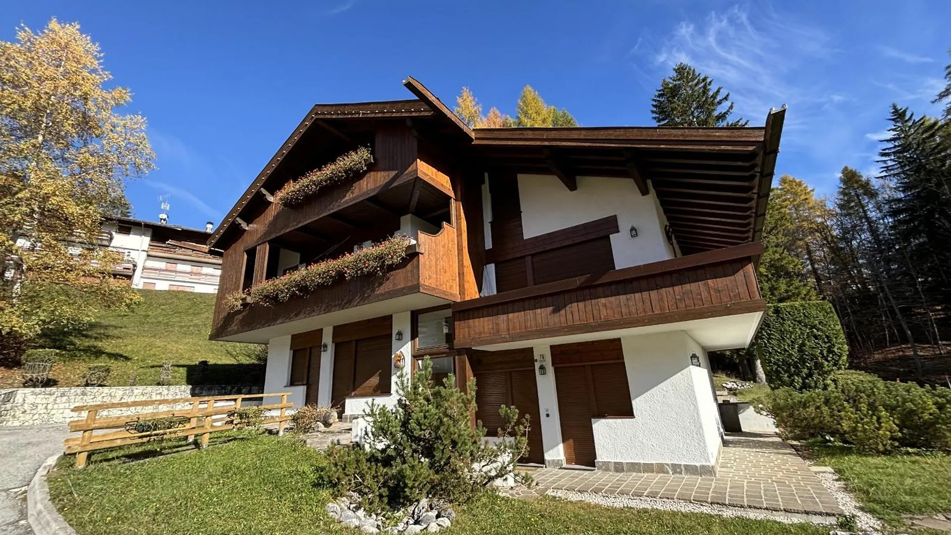 קורטינה ד'אמפזו Casa Funivia, Immersa Nel Verde E Vicina Al Centro Di Cortina איטליה